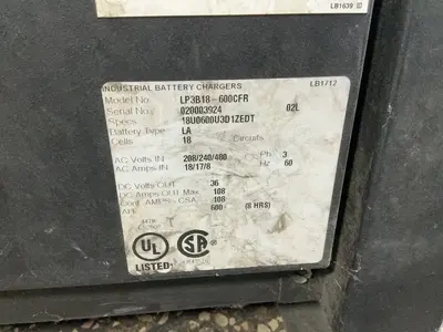 Used DOUGLAS LP3B18600CFR Material Handling (misc) Ohio US | HGR 24 #1283816
