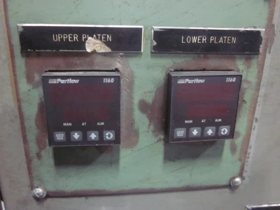 20 Ton PHI 4-post Hydraulic Upacting Press, Electric Platens