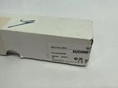 New | in-Stock EUCHNER Safety Switch TP for Door Position 084339 NO KEY, HARDWARE Relays & Switches Michigan US | Maverick Industrial Sales #1475472