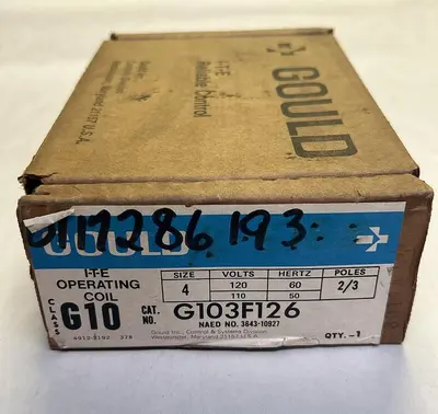 New | in-Stock GOULD G103F126 Miscellaneous Equipment (Electrical & Power) | Surplus Asset Holdings #1198411