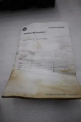 2711-B6C10 AB Factory Refurbished Allen Bradley Panelview 600 2711B6C10 #SGF-12