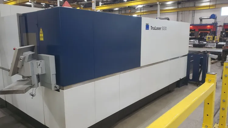 Used 2016 TRUMPF TRULASER 5030 FIBER Laser Cutters California US | Machinery Resources International 16 #117012
