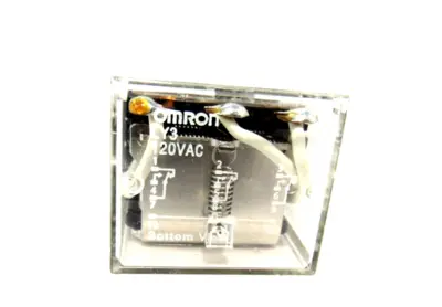 BOX OF 3 NEW OMRON LY3 RELAYS