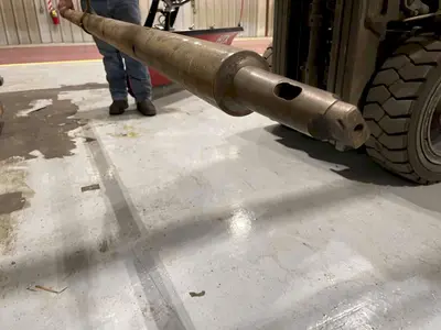 110.5" x 3"  Boring Bar- Band Unknown