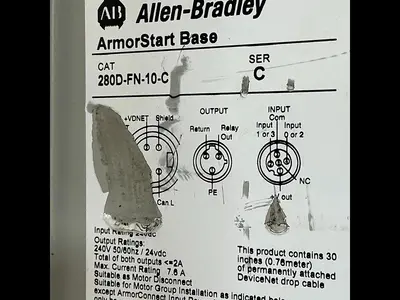 USED ALLEN BRADLEY 284D-FVD1P4Z-10-CRW-EMI