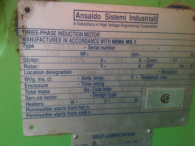 USED ANSALDO SISTEMI INDUSTRIALI -