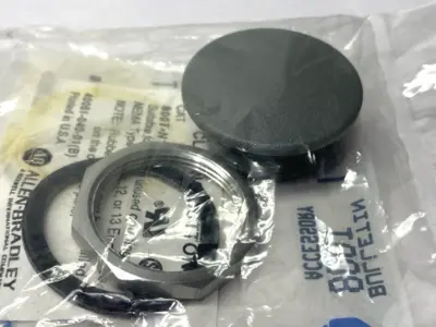 NEW ALLEN-BRADLEY GRAY PUSH BUTTON ACCESSORY 30MM TYPE 4, 4X, 13
