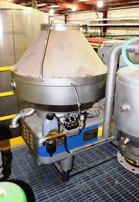 Flottweg AC 2000-430 vegetable oil purifier, 316SS.