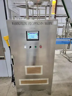 Filling Line, Bottles, Blow Molder, Filler/Rinser/Capper, Wrapper #A744851