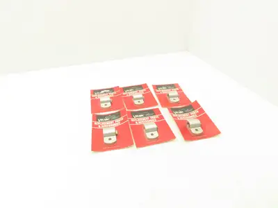 Velvac 704069 Clamp Kit 5/8" Round 5/16" Mounting Hole Aluminum Lot of 6