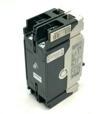 USED EATON MOLDED CASE CIRCUIT BREAKER 50A 2-POLE STYLE 67B3689G11