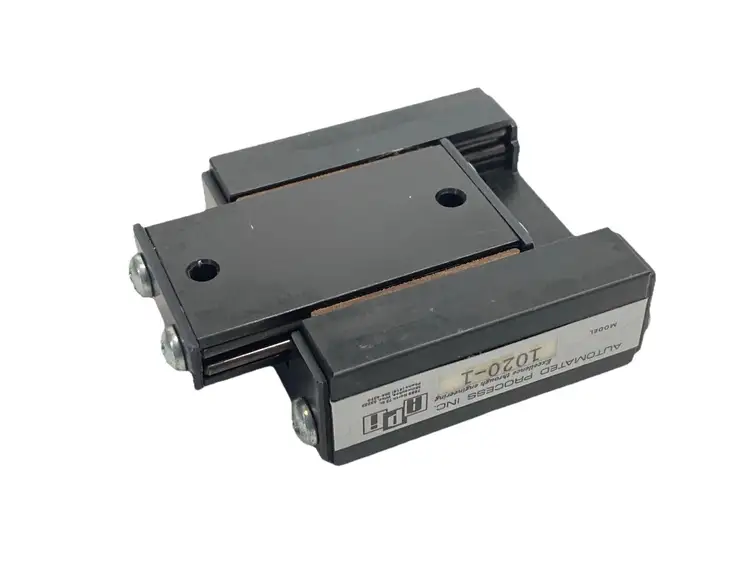 Used AUTOMATED PROCESS INC LINEAR SLIDE TABLE 30MM TRAVEL Linear Guides Michigan US | Maverick Industrial Sales #1091049