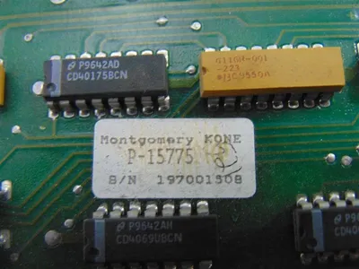 Montgomery KONE P-15775 AC Output Board B-49886 Rev. 1 Used