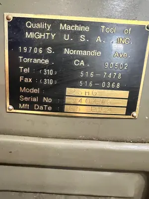 1994 LINCOLN 2SHG Knee Mills | Westbrook Engineering (7)