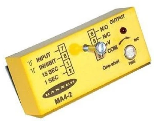 Banner Engineering MA4-2 25486 Micro-Amp Logic Module, 10-30Vdc In, SPDT NPN Out [New]