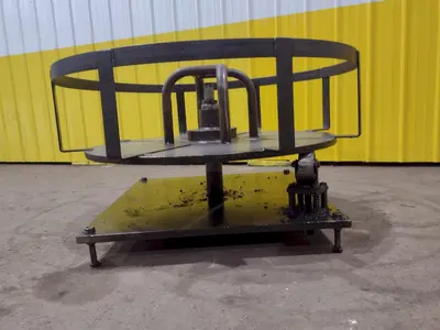 WIRE HORIZONTAL COIL REEL UNCOILER: STOCK #19463