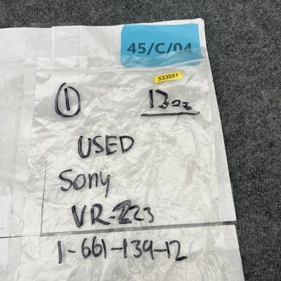 Used Sony VR-223 1-661-139-12 I/O Boards & Replacement Parts California US | Davliegogo LLC #1706511