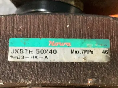 Used HOWA JKB7H 50X40 Pumps Ohio US | HGR 24 #1296849
