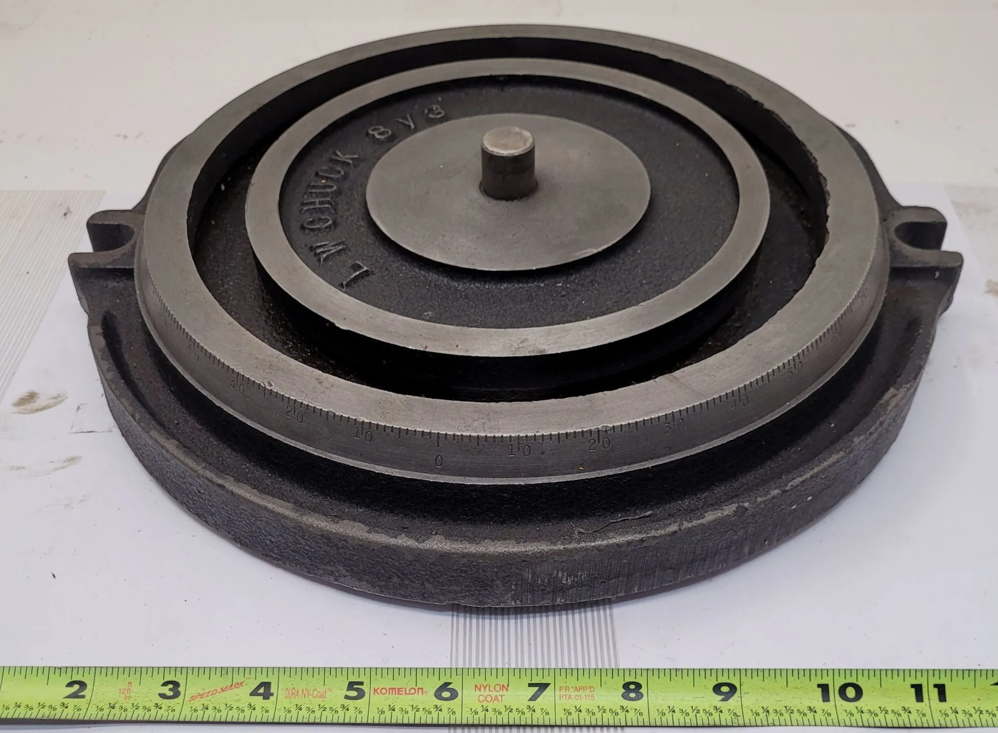 USED LW Chuck 8V3 Swivel Base