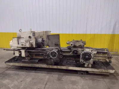 #2A WARNER & SWASEY MODEL #M-3470 TURRET LATHE WITH CROSS SLIDING TURRET, 4.75" HOLE: YOBRO #24548