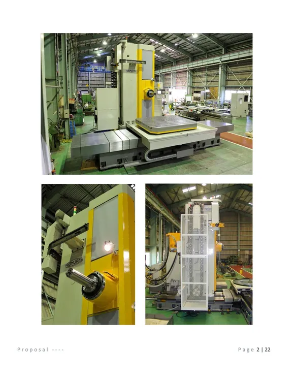 New | in-Stock 2025 NOMURA HBA135P-R5 Horizontal Table Type Boring Mills Illinois US | 520 Machinery Sales LLC 1 #179663