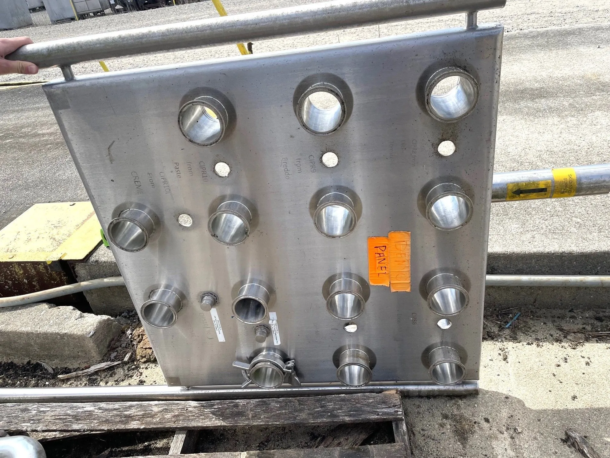 USED * Pipe Flow Panel 3 inch Processing (misc)