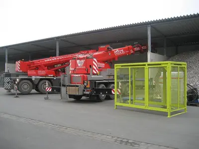 USED 2013 ATM SCRAP BALER 40X40