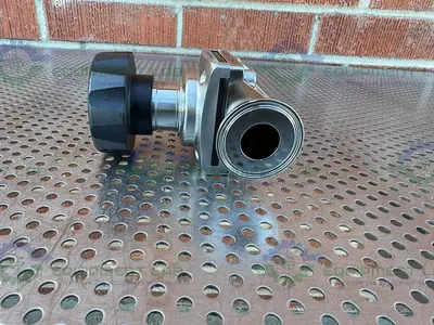 USED ACQUA SEAL 6155535 DIAPHRAGM VALVE W/ 1" SANITARY FITTING