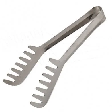 New | in-Stock Browne New Browne Spaghetti Tongs, 7.5"/19.1cm, Spring Steel, 0.6mm (57533) Restaurant Equipment (Miscellaneous) Illinois US | Falcon Restaurant Supply #1375156