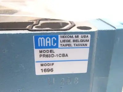 New | in-Stock MAC Valves 4-Way Solenoid Piloted Spool Valve Solenoid Valves Michigan US | Maverick Industrial Sales #1496131