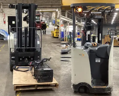 Used 2020 CROWN RC5545-40 Reach Trucks Illinois US | Forklift Exchange #1274779