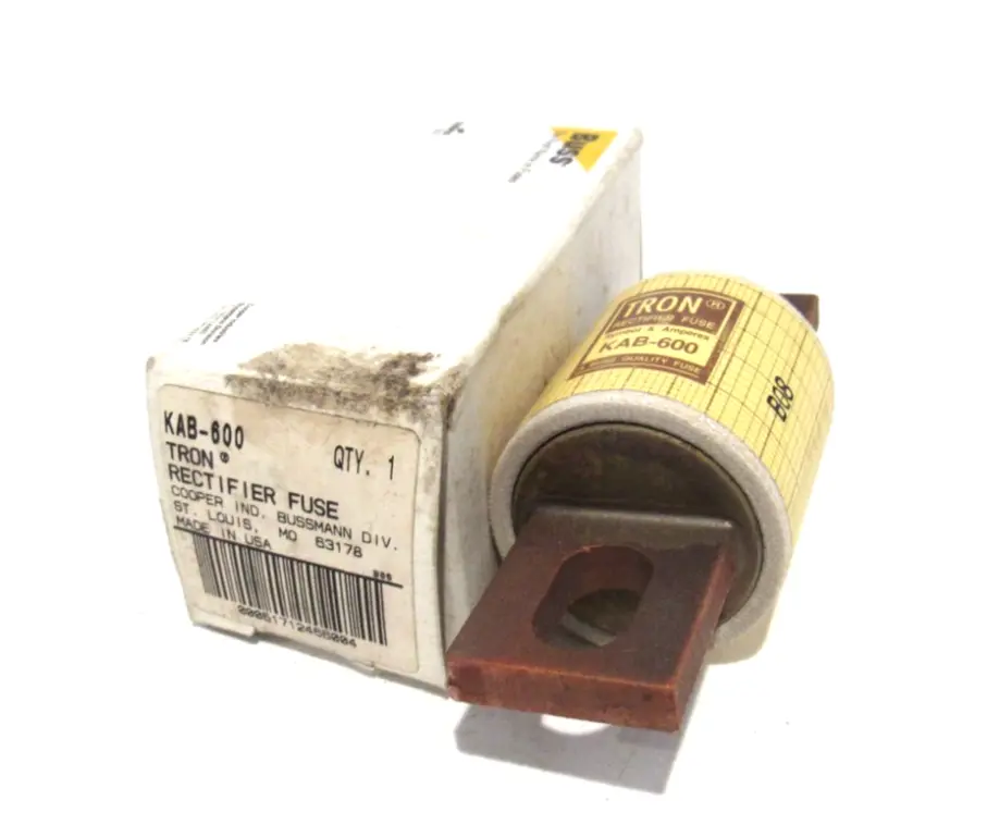 NEW BUSSMANN /TRON KAB-600 FUSE KAB600