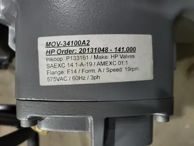 USED HP VALVES/KEY VALVE TECHNOLOGIES D-79379