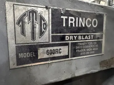 Used TRINCO 404X40SE DELUXE Blast Room (Manual Booth) Ohio US | G-2000, Inc. #1284328