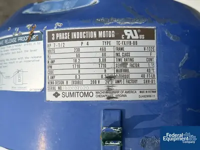 USED Patterson-Kelley 50 cu ft Patterson Kelley Twin Shell Blender