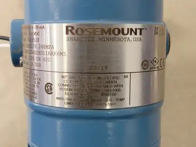 USED ROSEMOUNT 2051L3AG0XD11AAK6M5