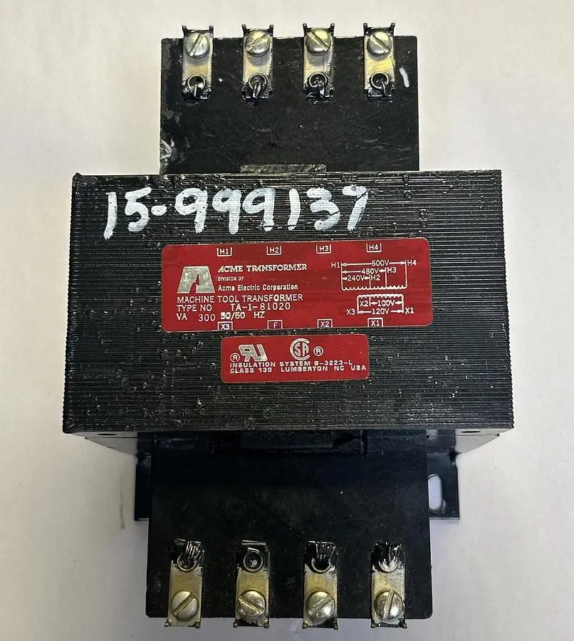 Used ACME TA-1-81020 Miscellaneous Equipment (Electrical & Power) Ohio US | Surplus Asset Holdings #1244875