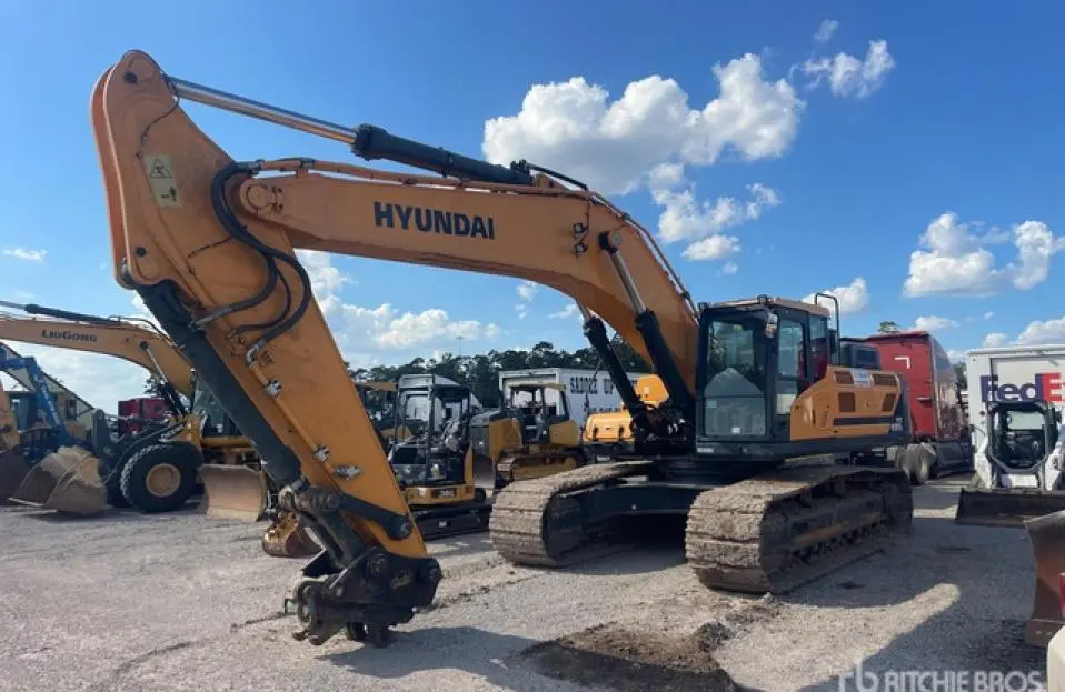 Used 2021 HYUNDAI HX480L Excavators Illinois US | Mitsubishi HC Capital America #74735