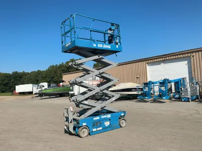 Used 2016 GENIE GS-2646 Scissor Lifters Michigan US | Miedema Asset Management Group #1399060