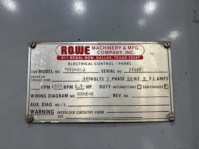 Rowe Coil Equipment