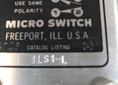 Honeywell ILS1-1 Micro Switch Loc4D13