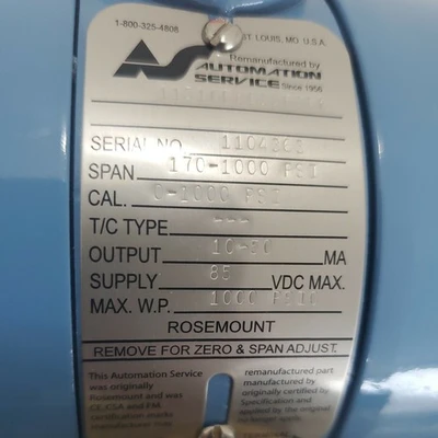 New | in-Stock ROSEMOUNT 1151GP8G22B2DF Test Equipment - Other Indiana US | J&J Industrial Supply #515733