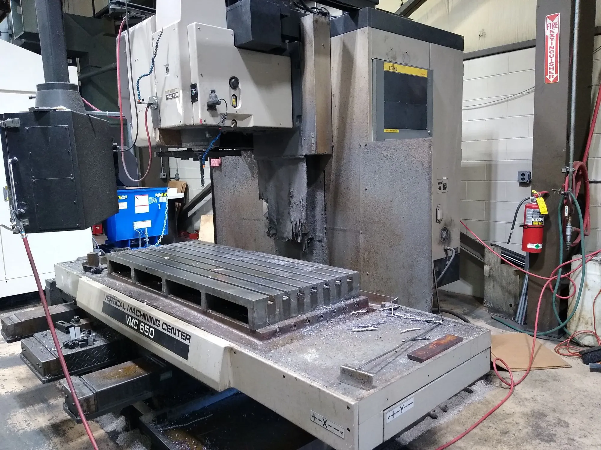 USED 1985 ENSHU VMC 650