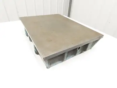 Challenge Machinery Co Cast Iron Surface Plate Machinist Inspection Table 18X24"