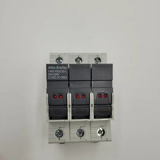 Used ALLEN-BRADLEY ALLEN-BRADLEY 1492-FB3C30-L 3-POLE CC ILLUMINATED FUSE Fuses | ND Industrial Surplus #1222051