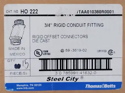 NEW THOMAS & BETTS HO 222