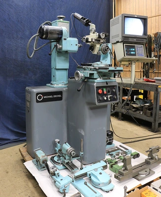 USED 2000 Deckel ISOG S11 SPEED, MICROSCOPE WITH VIDEO SYSTEM