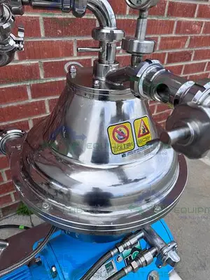 USED HIPER CENTRIFUGATION/ ALFA LAVAL MAPX 205 CENTRIFUGE SEPARATOR / CLARIFIER REFURBISHED 21