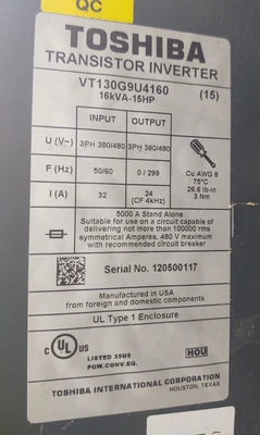 USED Toshiba VFAS1-4110PL-X9