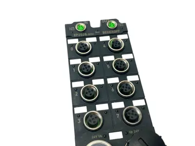 USED BECKHOFF ETHERCAT 8-CHANNEL DIGITAL OUTPUT LINK EXTENSION BOX